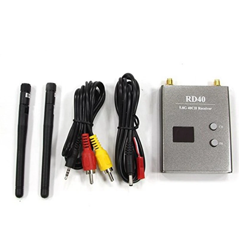 48Channel RD40 Raceband Dual Diversity Receiver RD40 Diversity Receiver 5.8GHZ For Rc Racing Drone Quadcopter VS RC832
48Channel RD40 Raceband Dual Diversity Receiver RD40 Diversity Receiver 5.8GHZ For Rc Racing Drone Quadcopter VS RC832