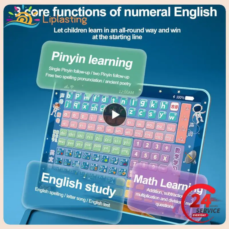 Learning Educational Toys Language Three-in-one Pinyin English Table Kids Educational Learning Machine Educational Toys
Learning Educational Toys Language Three-in-one Pinyin English Table Kids Educational Learning Machine Educational Toys