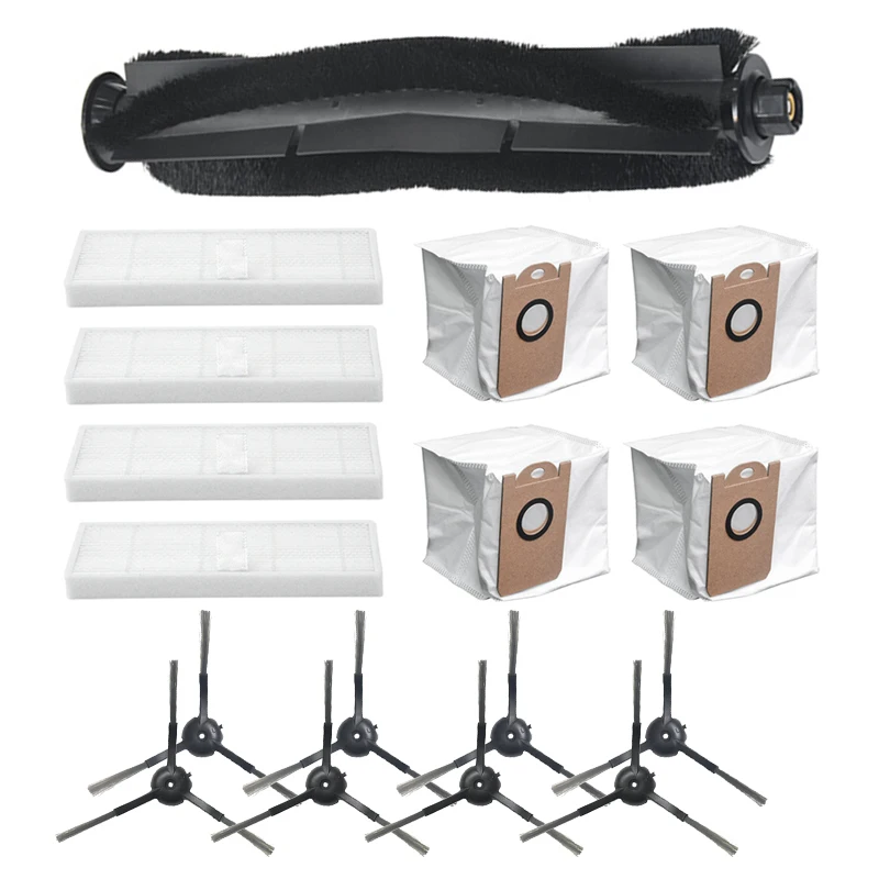 Replacement Main Rolling Brushes Side Brushes Filters Dust Bags for Viomi S9 Vacuum Cleaner Accessories
Replacement Main Rolling Brushes Side Brushes Filters Dust Bags for Viomi S9 Vacuum Cleaner Accessories