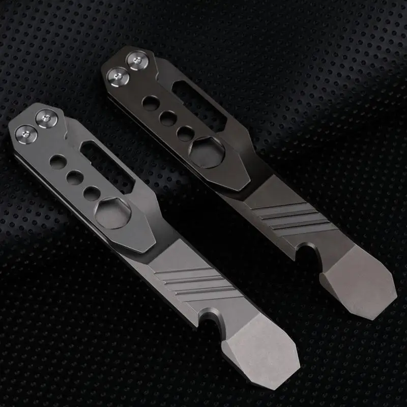 Pry Bar Tool Titanium Pry Bar Crowbar Multitool Outdoor Survival With Pocket Clip Nail Puller Heavy Duty Lever Camping Tool
Pry Bar Tool Titanium Pry Bar Crowbar Multitool Outdoor Survival With Pocket Clip Nail Puller Heavy Duty Lever Camping Tool