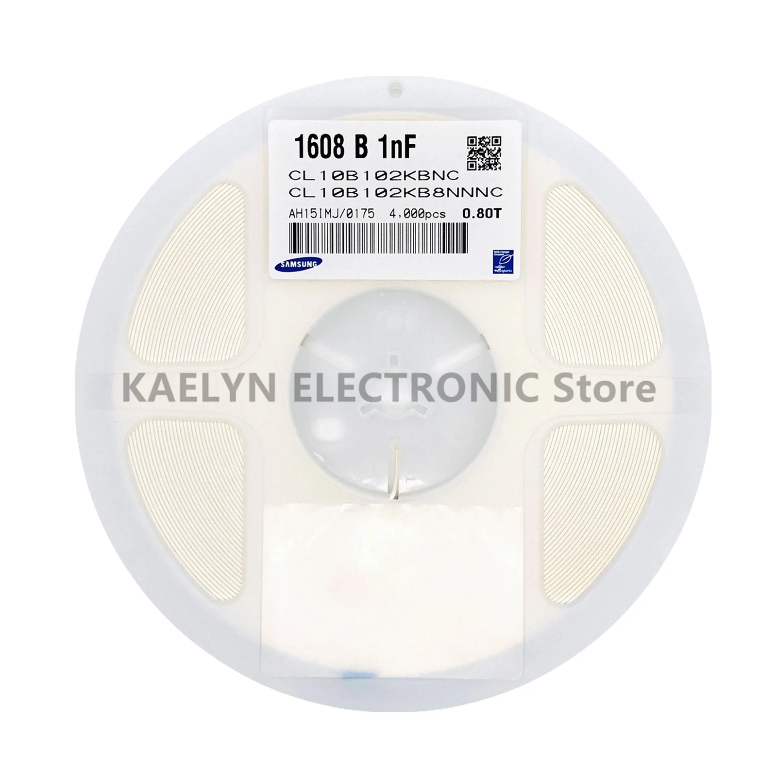 1reel/4000PCS chip capacitor smd 1608/0603 1NF 102K 102 10% 50V X7R CL10B102KB8NNNC CERAMIC MLCC NEW AND ORIGINAL
1reel/4000PCS chip capacitor smd 1608/0603 1NF 102K 102 10% 50V X7R CL10B102KB8NNNC CERAMIC MLCC NEW AND ORIGINAL