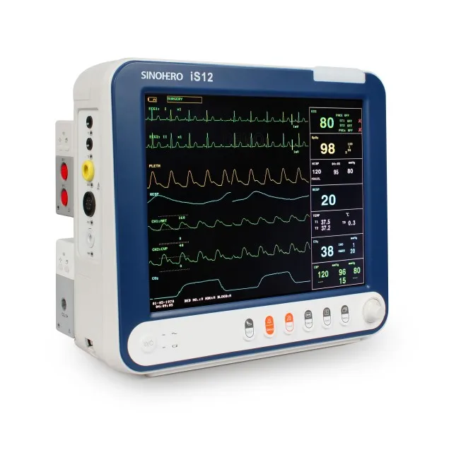 Ce Approved 12.1 inch Vital Signs Monitor China Spo2 Nibp Monitor Portable Patient Monitor
Ce Approved 12.1 inch Vital Signs Monitor China Spo2 Nibp Monitor Portable Patient Monitor