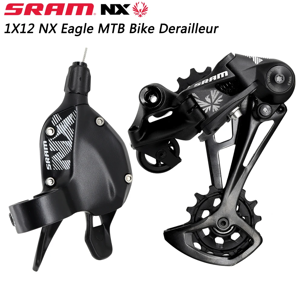 SRAM NX EAGLE 12 Speed Derailleur Kit for MTB Bike SL-NX-1-B1 Shifter Lever RD-NX-1-B1 Rear Derailleur Bicycle Parts
SRAM NX EAGLE 12 Speed Derailleur Kit for MTB Bike SL-NX-1-B1 Shifter Lever RD-NX-1-B1 Rear Derailleur Bicycle Parts