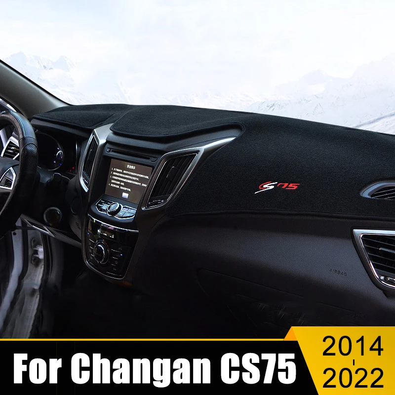 For Changan CS75 2014-2019 2020 2021 2022 Car Dashboard Avoid Light Pad Instrument Platform Desk Cover Mats Carpets Accessories
For Changan CS75 2014-2019 2020 2021 2022 Car Dashboard Avoid Light Pad Instrument Platform Desk Cover Mats Carpets Accessories