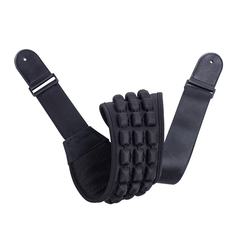 Guitar Strap for Bass & Electric Guitar with 11.5cm Wide TPU Pad and Adjustable Length From 118cm to 142cm
Guitar Strap for Bass & Electric Guitar with 11.5cm Wide TPU Pad and Adjustable Length From 118cm to 142cm