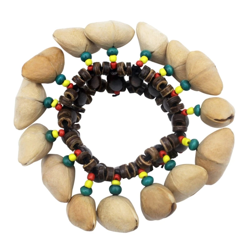 Colorful Hand Chain Percussion Bracelet Kid Toy Natural Nut Djembes African Drum Handbell Sound Gift Props
Colorful Hand Chain Percussion Bracelet Kid Toy Natural Nut Djembes African Drum Handbell Sound Gift Props