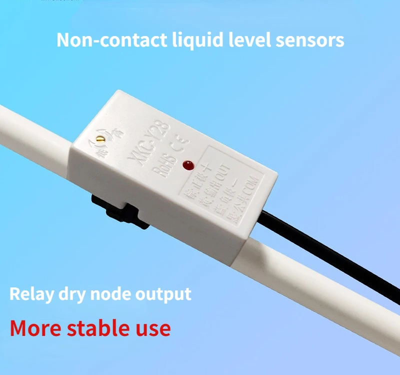 XKCY28 Non-contact Liquid Level Sensor Water Tank Pipe Water Level Sensor Instead of Float Switch Liquid Detection
XKCY28 Non-contact Liquid Level Sensor Water Tank Pipe Water Level Sensor Instead of Float Switch Liquid Detection