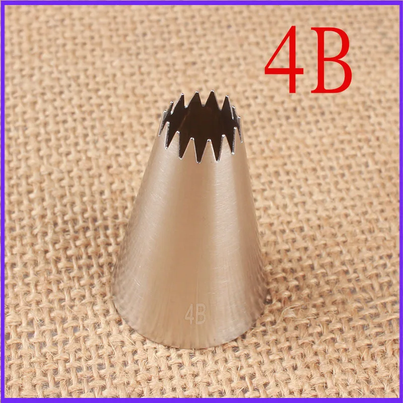 4B# 14 Tooth Cream Decorating Mouth 304 Stainless Steel Baking DIY Tool Medium reusable dab tool baking accessories mold
4B# 14 Tooth Cream Decorating Mouth 304 Stainless Steel Baking DIY Tool Medium reusable dab tool baking accessories mold