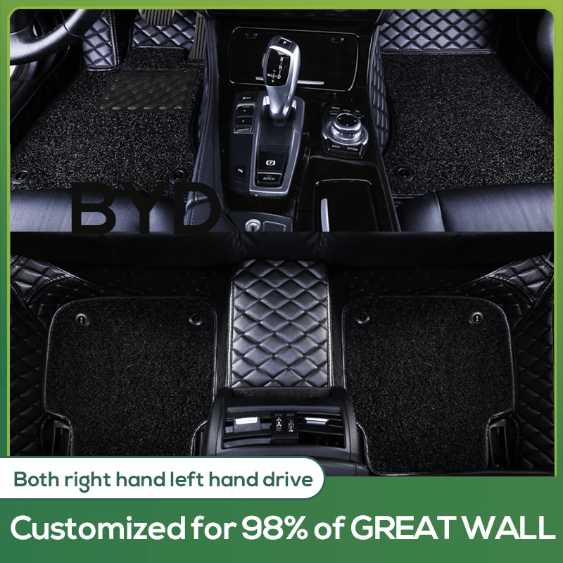 Напольный коврик для GREAT WALL, толстый прочный коврик для GREAT WALL M1, M2, M4, H3, H6
Напольный коврик для GREAT WALL, толстый прочный коврик для GREAT WALL M1, M2, M4, H3, H6