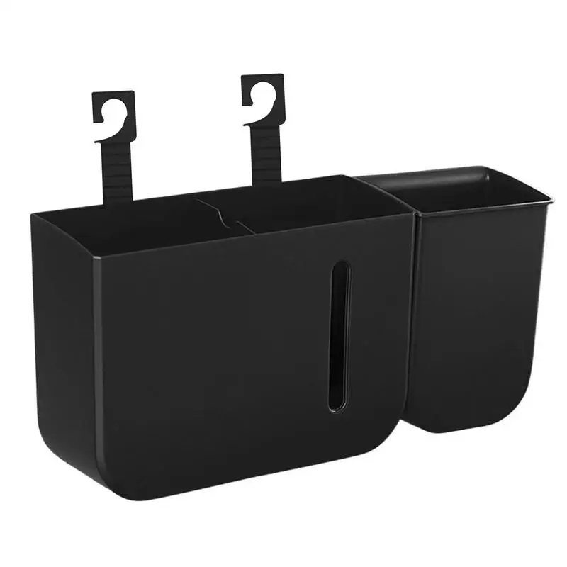 Two-In-One Car Trash Can Waterproof And Durable Car Garbage Organizer Tissue Box Integrated Design Car Headrest Door Storage Box 
Two-In-One Car Trash Can Waterproof And Durable Car Garbage Organizer Tissue Box Integrated Design Car Headrest Door Storage Box