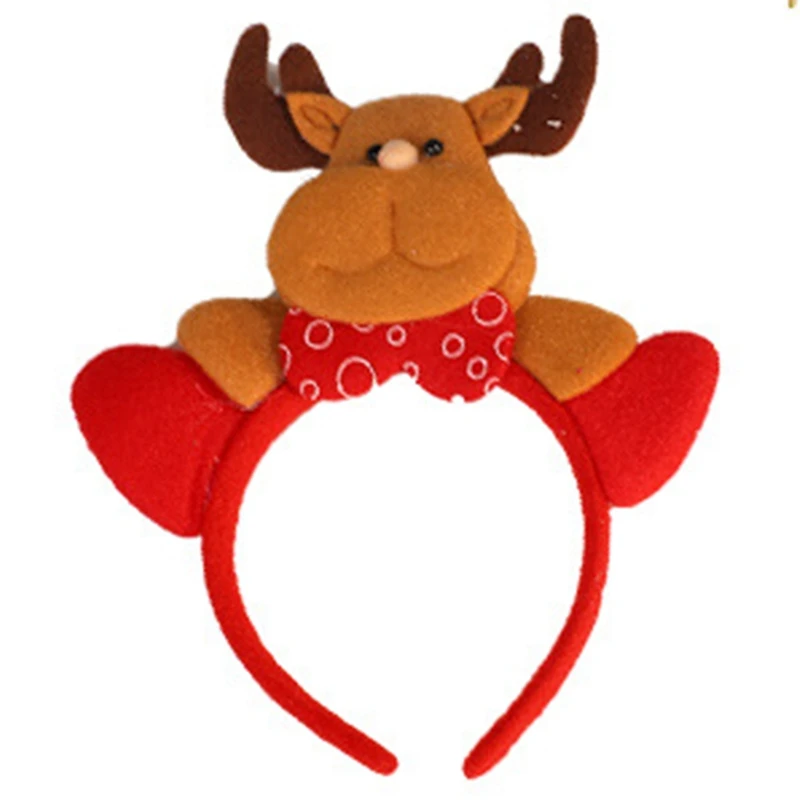 Elk for Doll Hair Bands Santa Claus Headband Plush Snowman Hair Hoop Christmas Party Supplies Holiday New Year Headwear
Elk for Doll Hair Bands Santa Claus Headband Plush Snowman Hair Hoop Christmas Party Supplies Holiday New Year Headwear