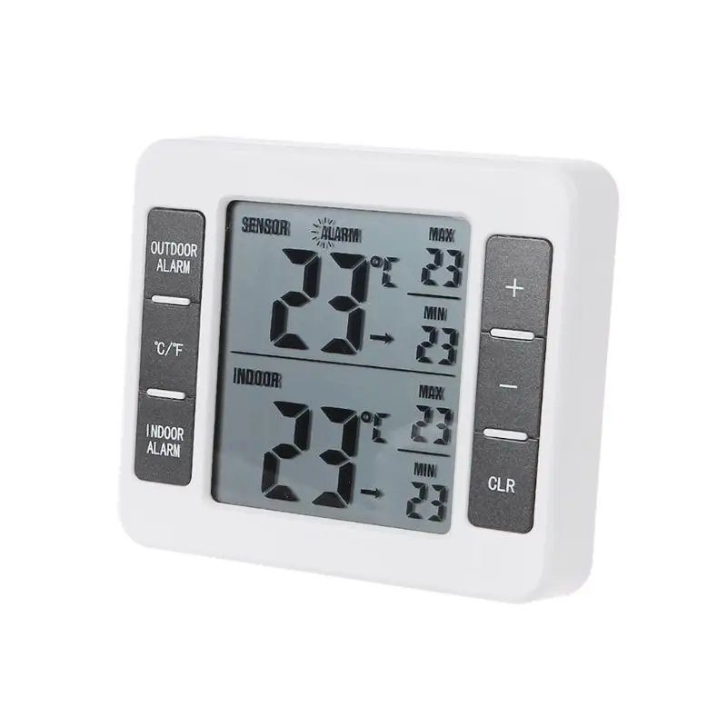 Digital Thermometer Hygrometer Indoor Room Electronic Temperature Humidity Meter Sensor Gauge Weather Station For Home
Digital Thermometer Hygrometer Indoor Room Electronic Temperature Humidity Meter Sensor Gauge Weather Station For Home