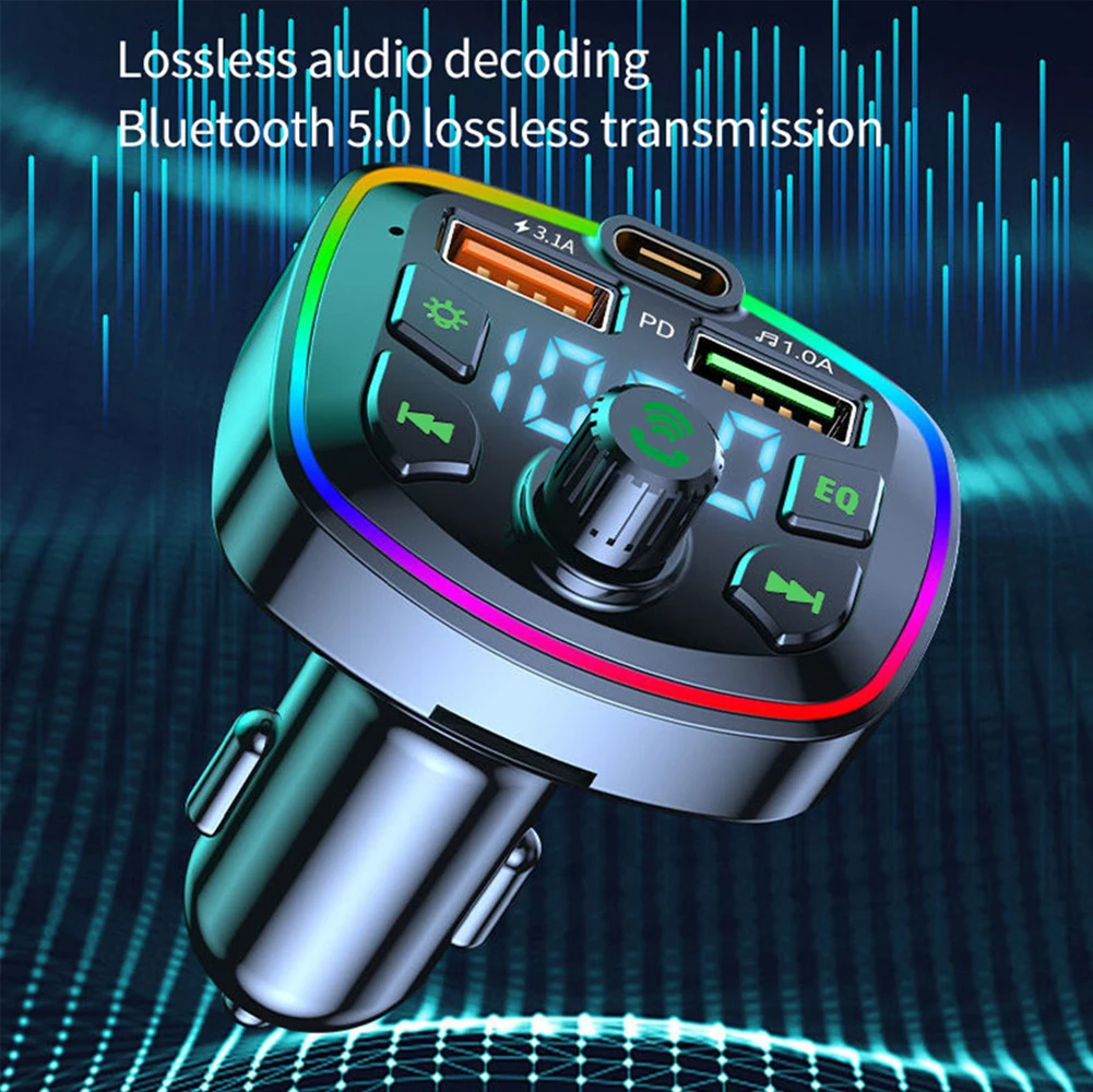 12-24V Car FM Transmitter Bluetooth MP3 Player Wireless Handsfree Dual USB Charger Support FM Stereo Transmission Technology
12-24V Car FM Transmitter Bluetooth MP3 Player Wireless Handsfree Dual USB Charger Support FM Stereo Transmission Technology