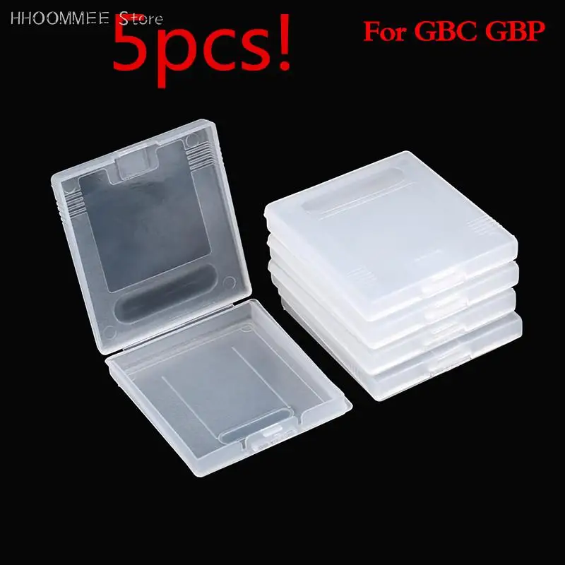 5Pcs Transparent Game Storage Box Card Anti Dust Cover Case Protection Game Card Box For Gameboy Color Pocket GBC GBP
5Pcs Transparent Game Storage Box Card Anti Dust Cover Case Protection Game Card Box For Gameboy Color Pocket GBC GBP