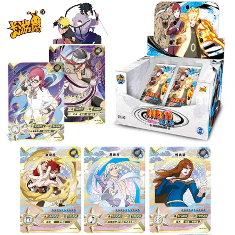 Anime Hot Stamping White Rainbow Colorful Collection Card Board Game Battle Kids Toys Gifts KAYOU Original Naruto Cards Classic
Anime Hot Stamping White Rainbow Colorful Collection Card Board Game Battle Kids Toys Gifts KAYOU Original Naruto Cards Classic