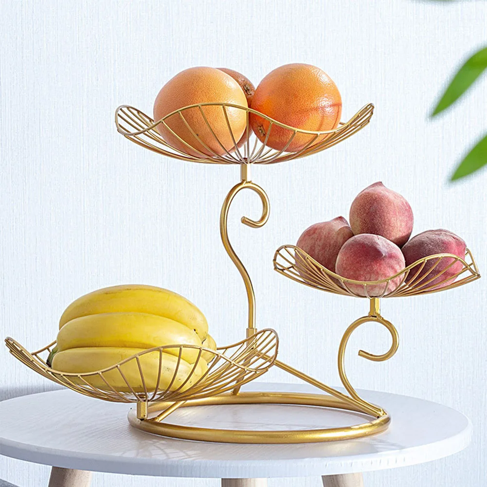 Three-layer Leaf Shaped Living Room Wedding Party Wire Basket Iron Art Fruit Plate Home Decor Kitchen Organizer Storage Tray
Three-layer Leaf Shaped Living Room Wedding Party Wire Basket Iron Art Fruit Plate Home Decor Kitchen Organizer Storage Tray