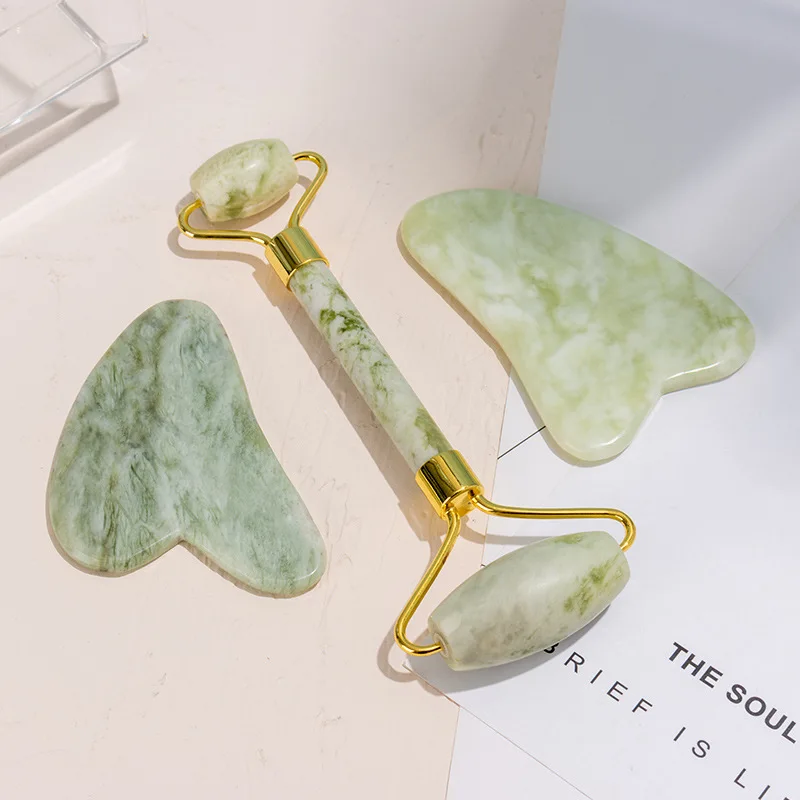 Beauty Health Jade Roller Gua Sha Jade Roller for Face Lifting Tools Facial Gua Sha Jade Stone Anti-aging Wrinkle Skin Care
Beauty Health Jade Roller Gua Sha Jade Roller for Face Lifting Tools Facial Gua Sha Jade Stone Anti-aging Wrinkle Skin Care