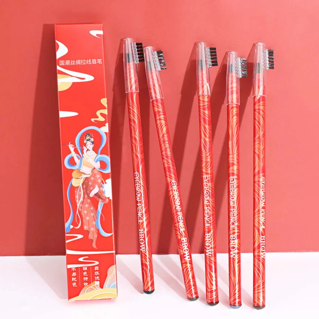 5 Colors Eyebrow Pencil Waterproof Long Lasting Cosmetics Eye Makeup Tool Eyebrow Tattoo Pen Make-Up For Women Eye Brows
5 Colors Eyebrow Pencil Waterproof Long Lasting Cosmetics Eye Makeup Tool Eyebrow Tattoo Pen Make-Up For Women Eye Brows