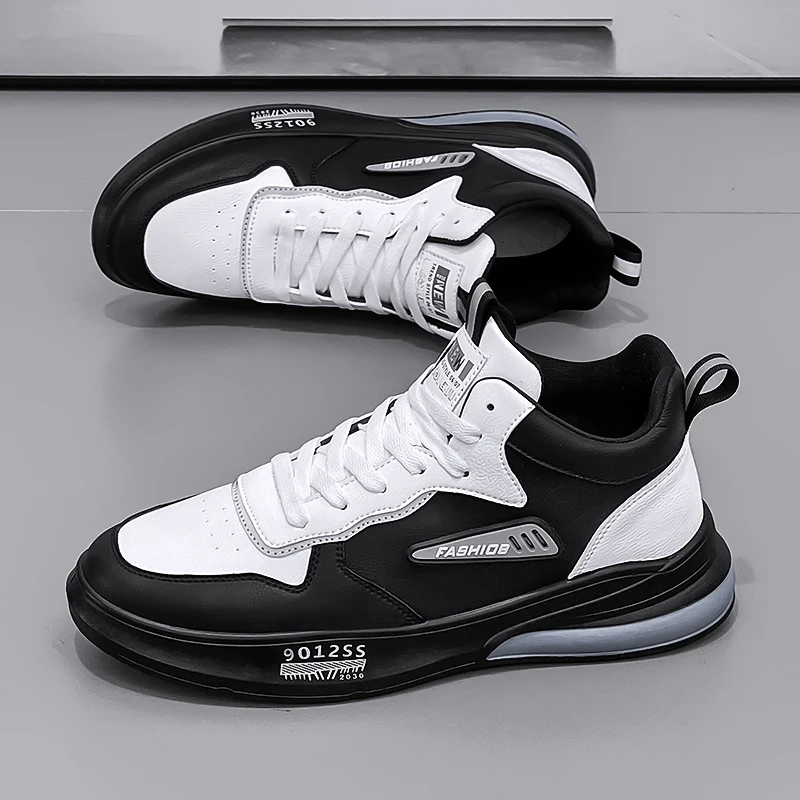 CYYTL Men Shoes Leather Casual Male Sneakers High Top Platform Outdoor Walking Fashion Luxury Designer Running Tennis Flat 2022 
CYYTL Men Shoes Leather Casual Male Sneakers High Top Platform Outdoor Walking Fashion Luxury Designer Running Tennis Flat 2022