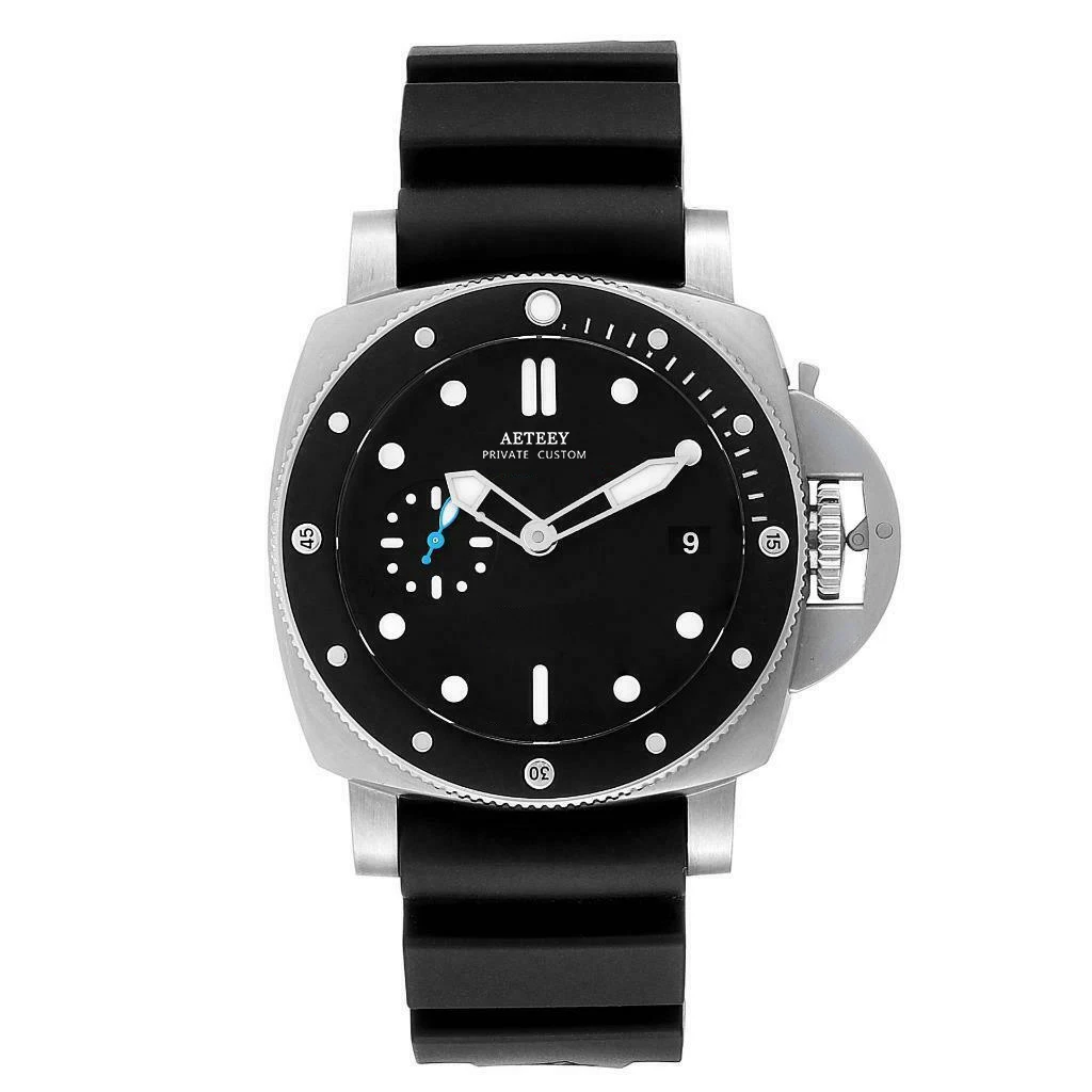 High-end Men's Women's Automatic Mechanical Black Rubber Stainless Steel Luminous Sapphire
High-end Men's Women's Automatic Mechanical Black Rubber Stainless Steel Luminous Sapphire