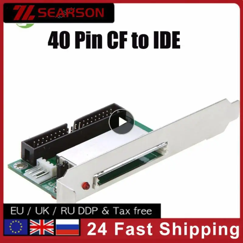 

2/4/6PCS 40 Pin CF To IDE Compact Flash Card Adapter Bootable Computer Accessories IDE Converter Card For Laptop PCI Bracket