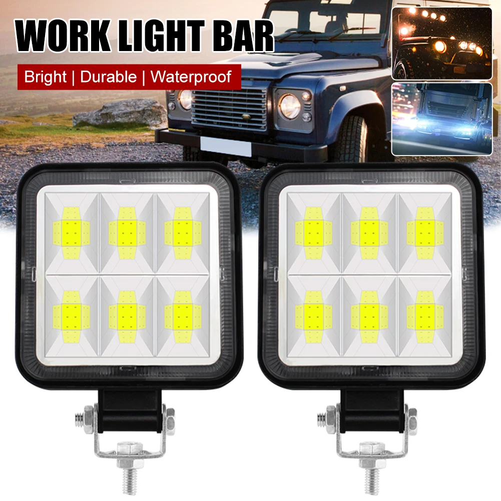 3inch Square LED Pod Work Light 12V-24V 40W 6COB Spot Light Driving Lamp 6500K White Waterproof LED Light For Car Off-road Truck
3inch Square LED Pod Work Light 12V-24V 40W 6COB Spot Light Driving Lamp 6500K White Waterproof LED Light For Car Off-road Truck