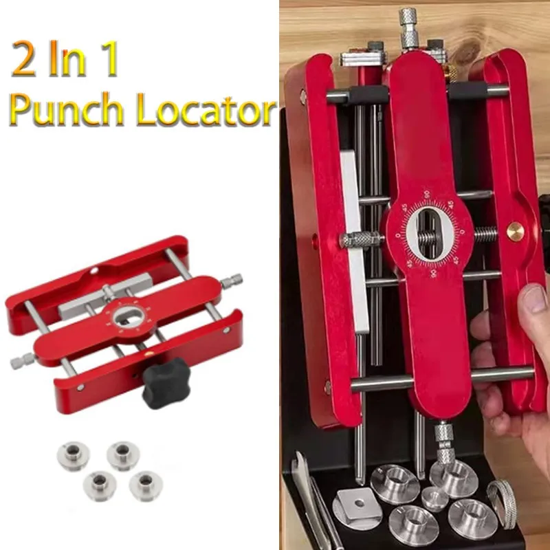 Precision Mortising 2 in 1 Punch Locator Jig Loose Tenon Joinery Jig Doweling Jig Connector Fastener Woodworking Tools
Precision Mortising 2 in 1 Punch Locator Jig Loose Tenon Joinery Jig Doweling Jig Connector Fastener Woodworking Tools