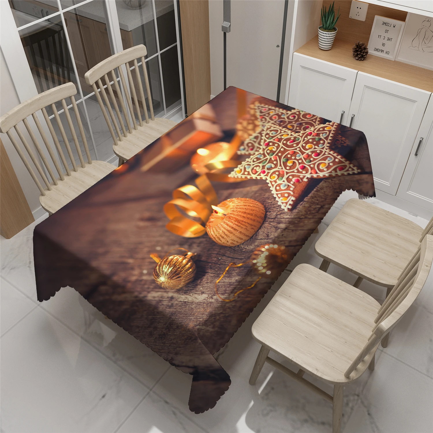 Hot Sale Christmas Gift Pattern Table Cloth Waterproof Polyester Rectangular Tablecloth Family Wedding Party Mantel Mesa
Hot Sale Christmas Gift Pattern Table Cloth Waterproof Polyester Rectangular Tablecloth Family Wedding Party Mantel Mesa