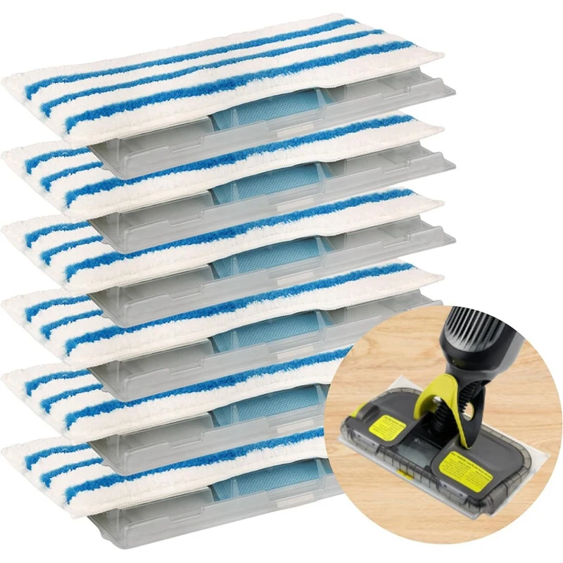 6PCS Reusable Mop Pad Refills For Shark Vacmop VM252/VM251/VM250 /VM200 /WM190/VM190 Pro/Vmp30vacuum Mop Pad Refills Parts
6PCS Reusable Mop Pad Refills For Shark Vacmop VM252/VM251/VM250 /VM200 /WM190/VM190 Pro/Vmp30vacuum Mop Pad Refills Parts