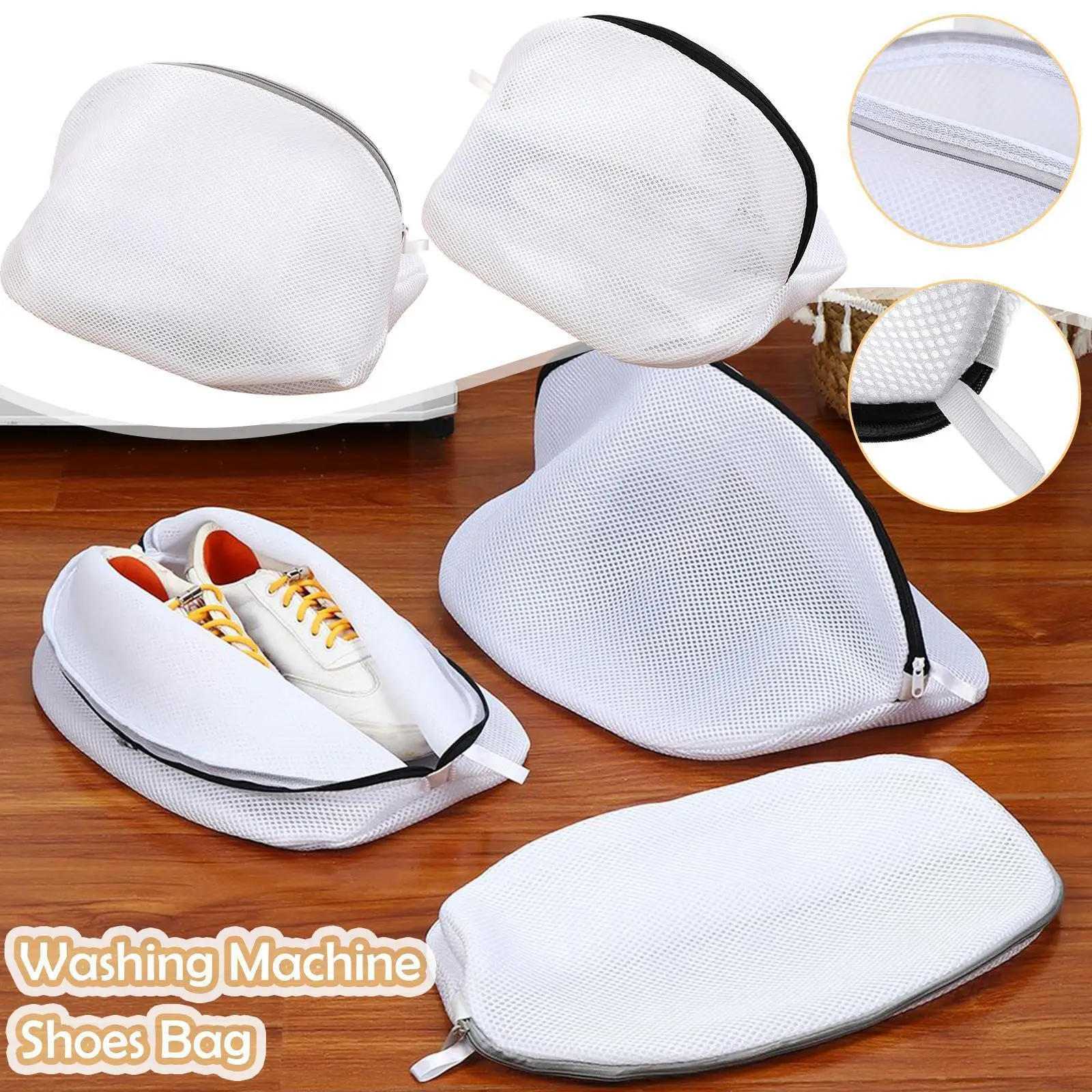 Mesh Laundry Bag Washing Machine Shoes Bag Portable Organizer Anti-deformation Protective Clothes Bag Bags Mesh Laundry H5h3
Mesh Laundry Bag Washing Machine Shoes Bag Portable Organizer Anti-deformation Protective Clothes Bag Bags Mesh Laundry H5h3