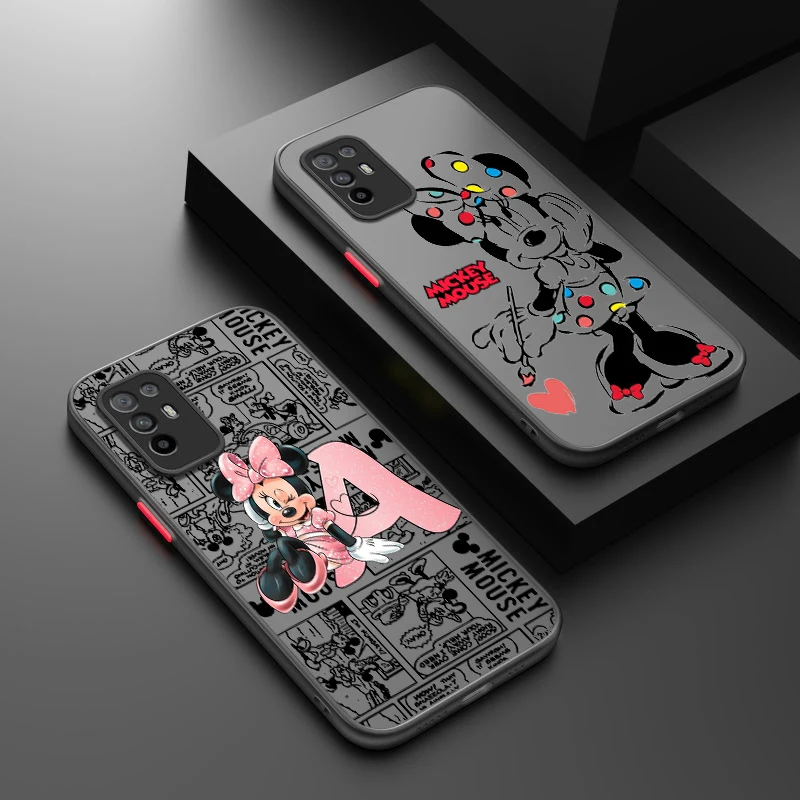 Disney Mickey Minnie For OPPO A55 A54S A53S A52 A33 A32 A31 A16S A16K A15S A11S A9 A5 Frosted Translucent Phone Case
Disney Mickey Minnie For OPPO A55 A54S A53S A52 A33 A32 A31 A16S A16K A15S A11S A9 A5 Frosted Translucent Phone Case