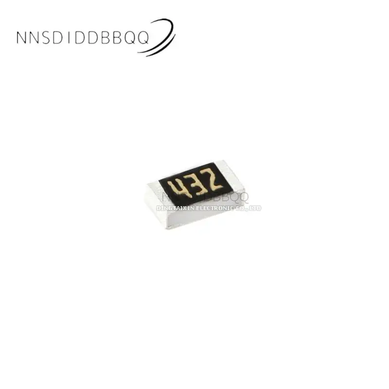 

20 шт., чиповый резистор 0603, высокая точность, низкая температура, сопротивление дрейфу 4,3 K(4301) ± 0.1% ARG03BTC4301, резистор SMD оптом