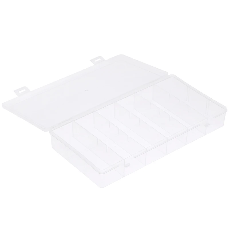 6 Grids Compartment Plastic Storage Box Practical Toolbox Transparent PP Boxes Bead Jewelry Case Display Organizer Container
6 Grids Compartment Plastic Storage Box Practical Toolbox Transparent PP Boxes Bead Jewelry Case Display Organizer Container
