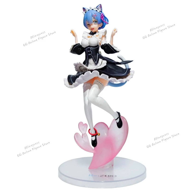Фигурка аниме «Re:Zero Start Life In other World», модель Rem с кошачьими ушками, экшн-фигурка из ПВХ, коллекционная игрушка, подарки
Фигурка аниме «Re:Zero Start Life In other World», модель Rem с кошачьими ушками, экшн-фигурка из ПВХ, коллекционная игрушка, подарки