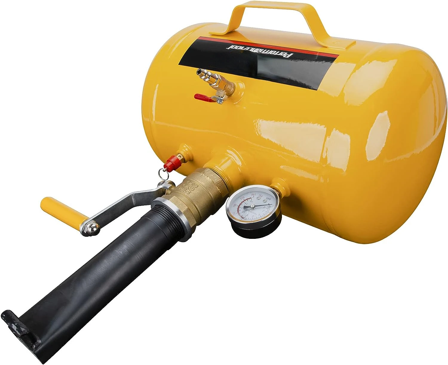 Portable Lightweight Tire Bead Seater for Cars, Trucks, 4x4s, and More, Yellow, 5-Gallon, 750-lb Capacity
Portable Lightweight Tire Bead Seater for Cars, Trucks, 4x4s, and More, Yellow, 5-Gallon, 750-lb Capacity