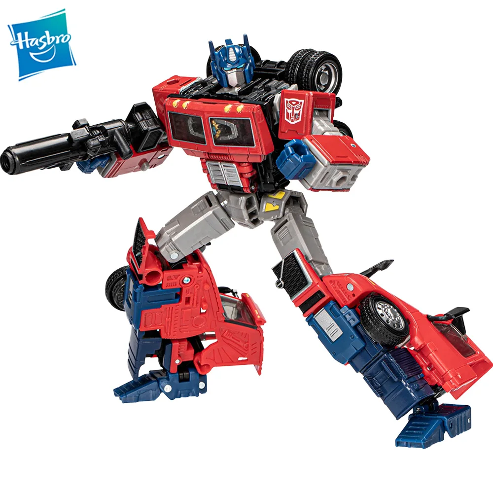 

Оригинальная фигурка Hasbro Трансформеры поколения Volvo VNR 300 Optimus Prime, Коллекционная модель, детская игрушка, подарки F7144