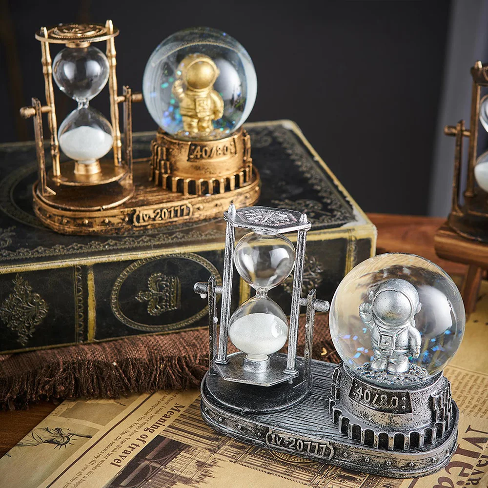 Vintage Hourglass Home Accessories Luxury Home Decoration Room Rotating Metal Sandglass Office Desk Accessories Sand Clock Timer
Vintage Hourglass Home Accessories Luxury Home Decoration Room Rotating Metal Sandglass Office Desk Accessories Sand Clock Timer