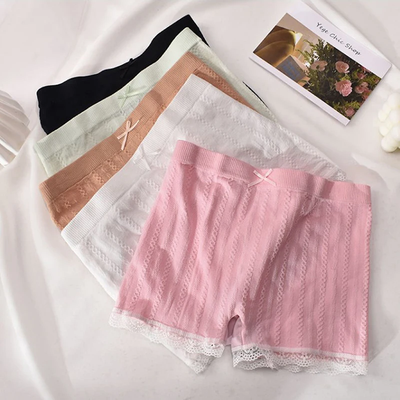 Short Pants Women Sexy Lace Seamless Shorts Safety Pants for Dress Panties Skirt Shorts Women Underwear High-stretch Boxers
Short Pants Women Sexy Lace Seamless Shorts Safety Pants for Dress Panties Skirt Shorts Women Underwear High-stretch Boxers