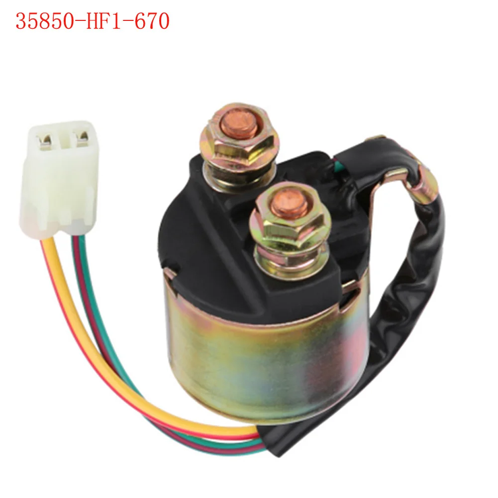 Starter Solenoid Relay FOR Honda TRX90/TRX300/TRX400/TRX500 35850-HF1-670 35850-HP1-601 Motorcycle Starter Solenoid Relay
Starter Solenoid Relay FOR Honda TRX90/TRX300/TRX400/TRX500 35850-HF1-670 35850-HP1-601 Motorcycle Starter Solenoid Relay