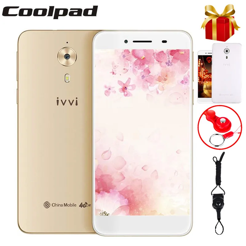 

COOLPAD IVVI MAX 4G LTE SmartPhone 5.5" 3GB RAM 32GB ROM MTK6735 Quad Core Android 6.0 13.0MP 4000MAH Metal Cover Mobile Phone