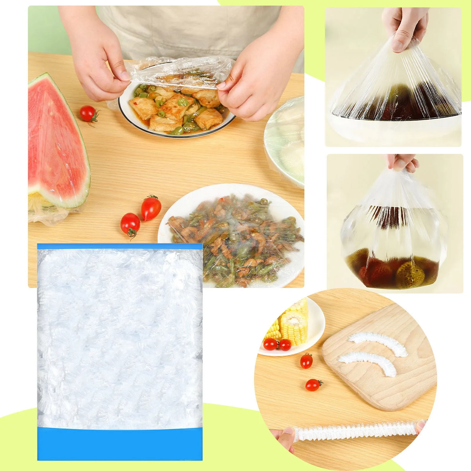 100pcs Fresh Keeping Bags Plastic Sealing Bags Food Cover Kids Kitchen Food Organizer Large Air Tight Food Storage Containers
100pcs Fresh Keeping Bags Plastic Sealing Bags Food Cover Kids Kitchen Food Organizer Large Air Tight Food Storage Containers