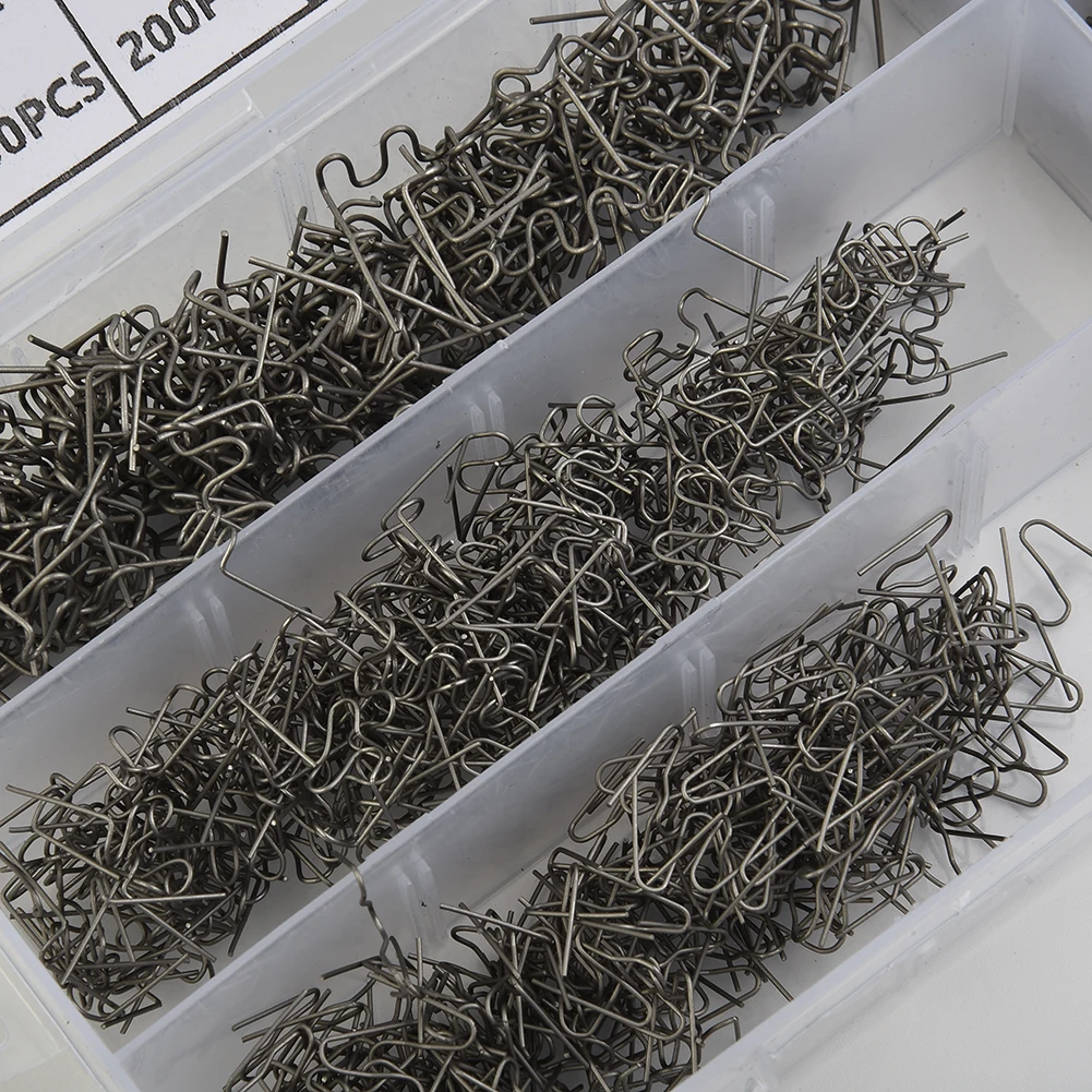 1200pcs Stainless Steel Welding Nail 0.6/0.8mm Wave/flat/V/M Staples Plastic Welding Car Bumper Repairing Tool Accessories
1200pcs Stainless Steel Welding Nail 0.6/0.8mm Wave/flat/V/M Staples Plastic Welding Car Bumper Repairing Tool Accessories