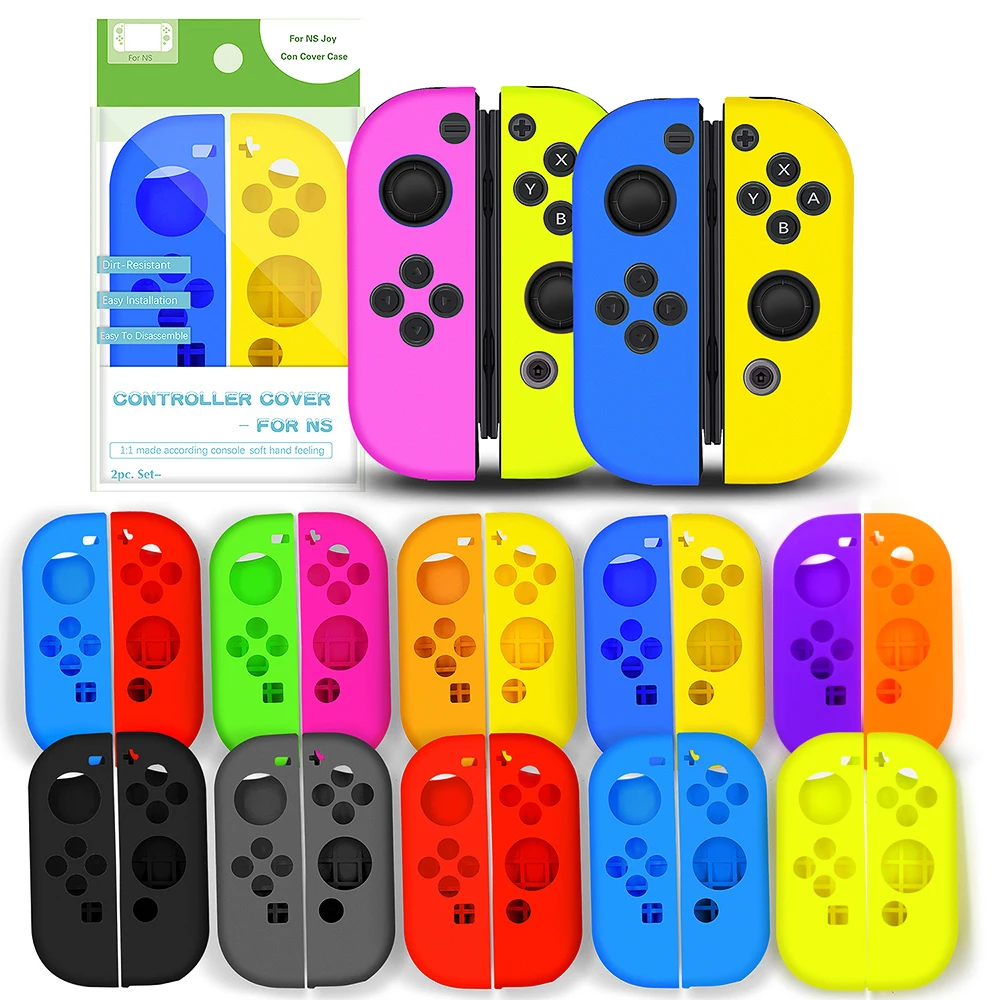 Силиконовый чехол для переключателя Joycon, Сменный Чехол для контроллера Nintendo Switch
Силиконовый чехол для переключателя Joycon, Сменный Чехол для контроллера Nintendo Switch