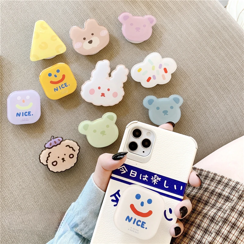 INS Style Cartoon Cute Phone Holder Folding Retracting and Anti Falling With Ring
INS Style Cartoon Cute Phone Holder Folding Retracting and Anti Falling With Ring