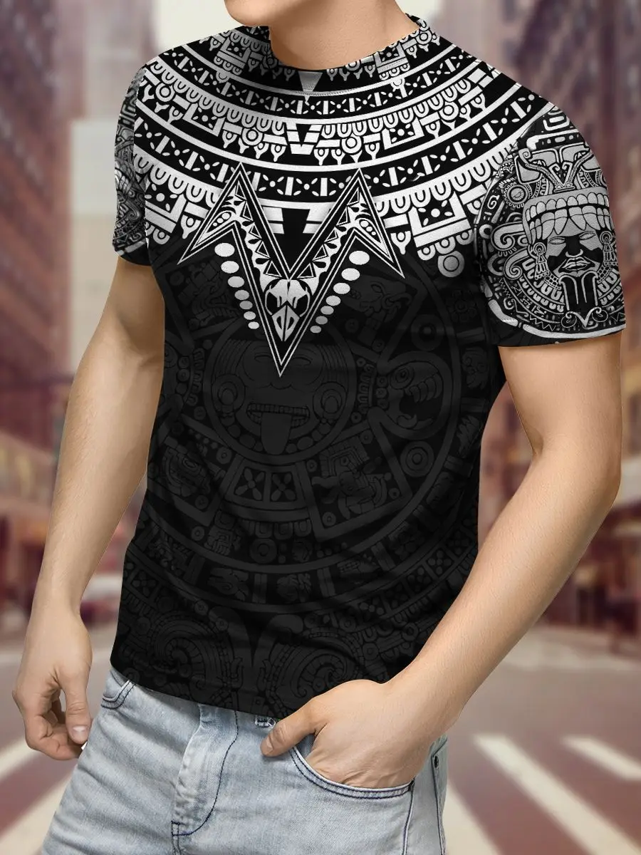 3D Print Men's Short Sleeve T-shirt Mexico Aztec Cute Design Harajuku Style High Quality Streetwear Unisex T-shirt
3D Print Men's Short Sleeve T-shirt Mexico Aztec Cute Design Harajuku Style High Quality Streetwear Unisex T-shirt