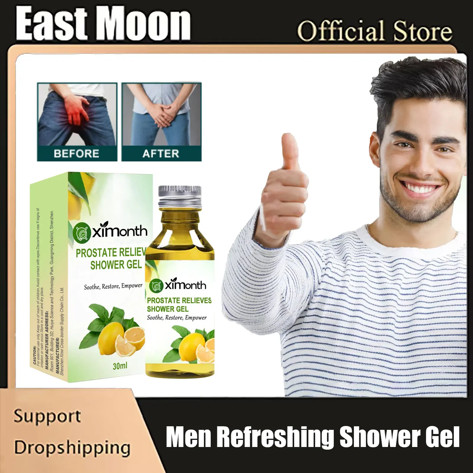 Prostate Cure Gel Prostatic Hyperplasia Urethritis Treatment Strengthen Kidney Relieve Prostatitis Discomfort Bathing Body Oil
Prostate Cure Gel Prostatic Hyperplasia Urethritis Treatment Strengthen Kidney Relieve Prostatitis Discomfort Bathing Body Oil