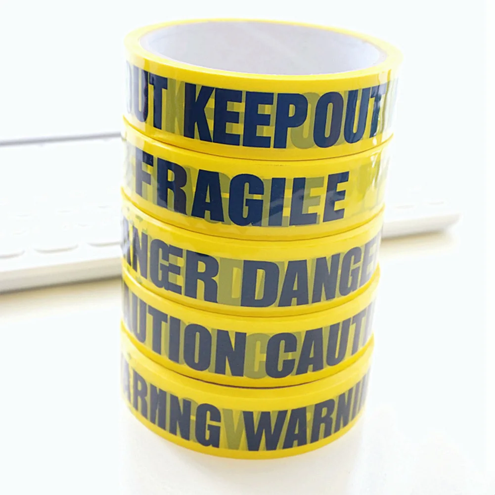 24mm*25m Warning Tape Yellow Opp And Adhesive Sticker Adhesive Tapes For Mall Store School Work Safety Handle Tools
24mm*25m Warning Tape Yellow Opp And Adhesive Sticker Adhesive Tapes For Mall Store School Work Safety Handle Tools
