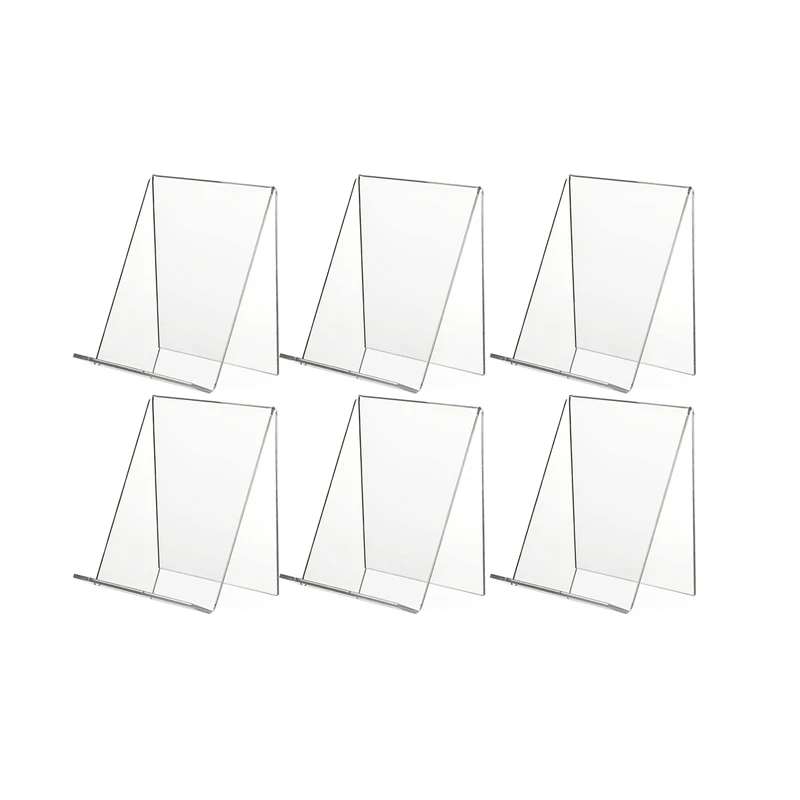 6 Pack Acrylic Book Stand,Clear Acrylic Display Stand, Clear Holder For Displaying Pictures,Jewelry,Watch Display Stand
6 Pack Acrylic Book Stand,Clear Acrylic Display Stand, Clear Holder For Displaying Pictures,Jewelry,Watch Display Stand
