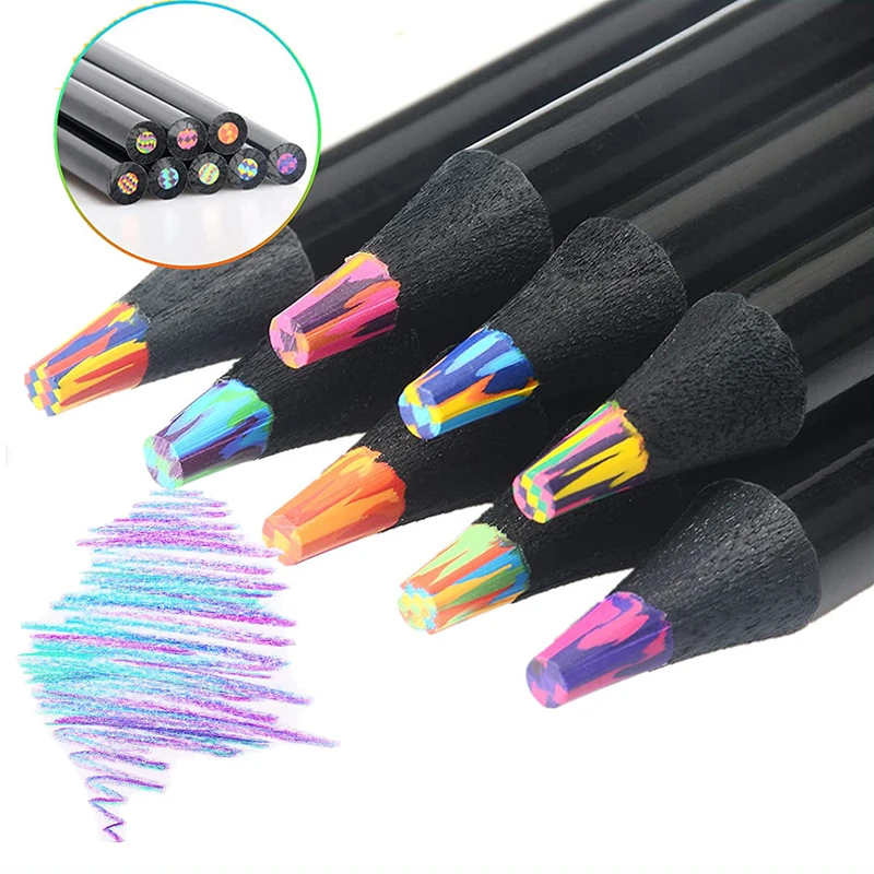 8 Colors Wooden Colored Pencils Professional Drawing Blackwood Rainbow Markers Art Pen Colour Pencil Set for Kid School Supplies 
8 Colors Wooden Colored Pencils Professional Drawing Blackwood Rainbow Markers Art Pen Colour Pencil Set for Kid School Supplies