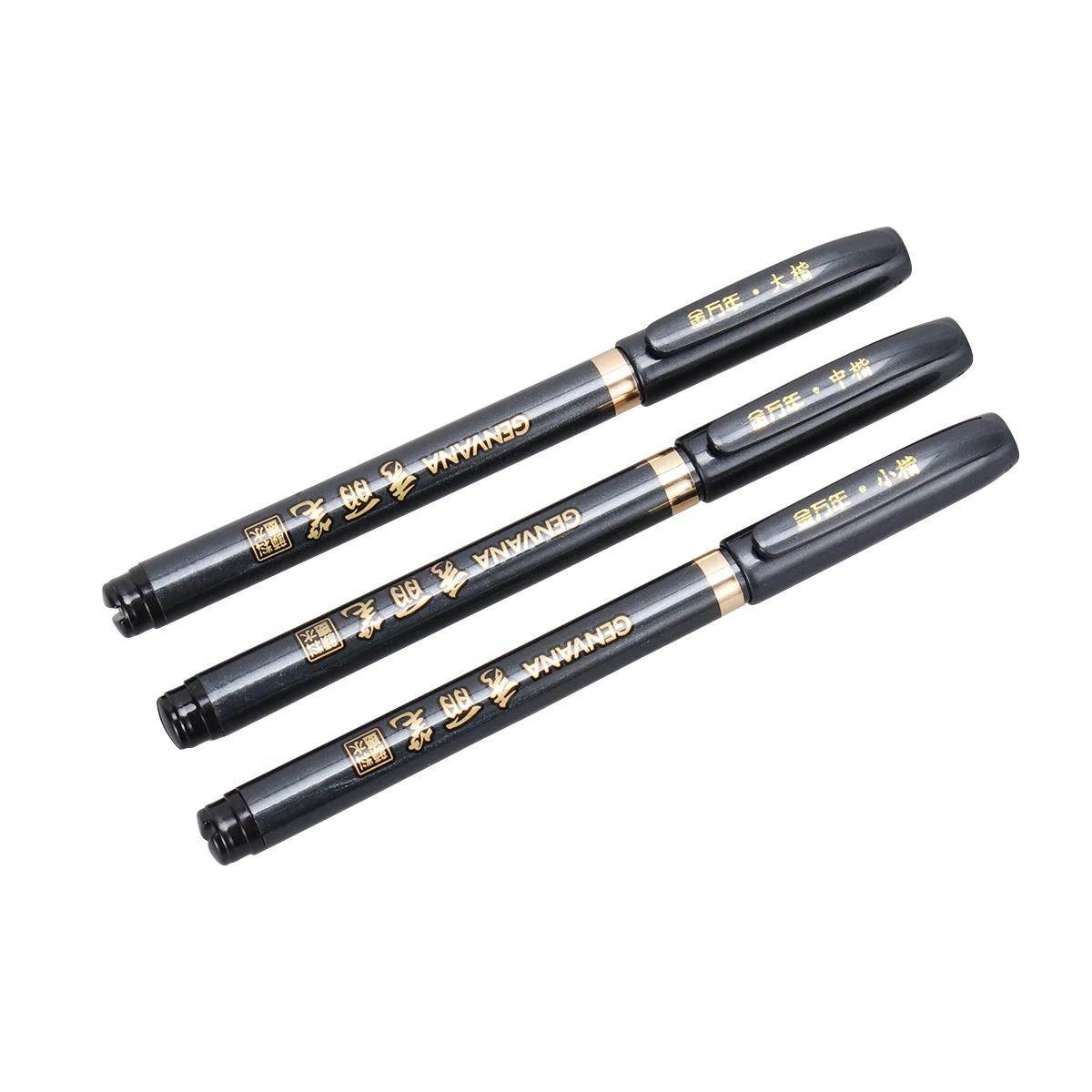 3PCS Assorted Size Chinese Japanse Kanji Characters Calligraphy Brush Pen Writing Script Painting Tool Ink Pen
3PCS Assorted Size Chinese Japanse Kanji Characters Calligraphy Brush Pen Writing Script Painting Tool Ink Pen